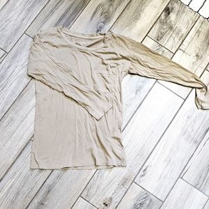 J Crew long sleeve T-shirt, olive green, small